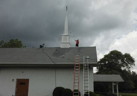 professional roof cleaning trinity fl